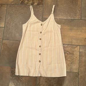 Cotton on linen dress / swimsuit cover up